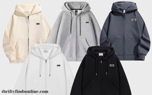 Áo Khoác Hoodie Zip (2)